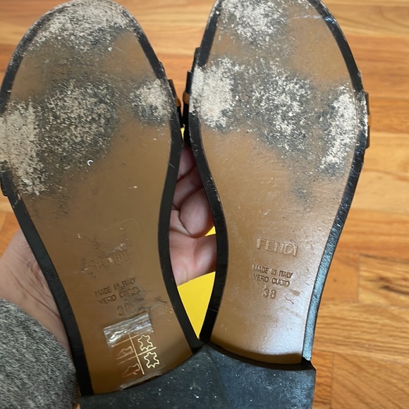 Fendi pride&prejudice bow slide sandal - Picture 3 of 4